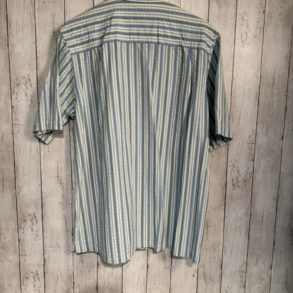 Austin Reed Striped Button-Down Shirt - Picture 4 of 9